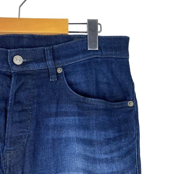 Diesel Soft Stretch Denim Jean Regular Tapered D-Fining Dark Blue 069TN US 30 - Picture 7 of 15